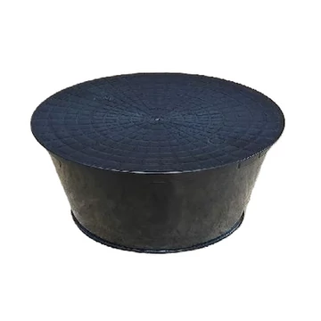 Csapszekrény akna 25 cm magas, fedéllel;