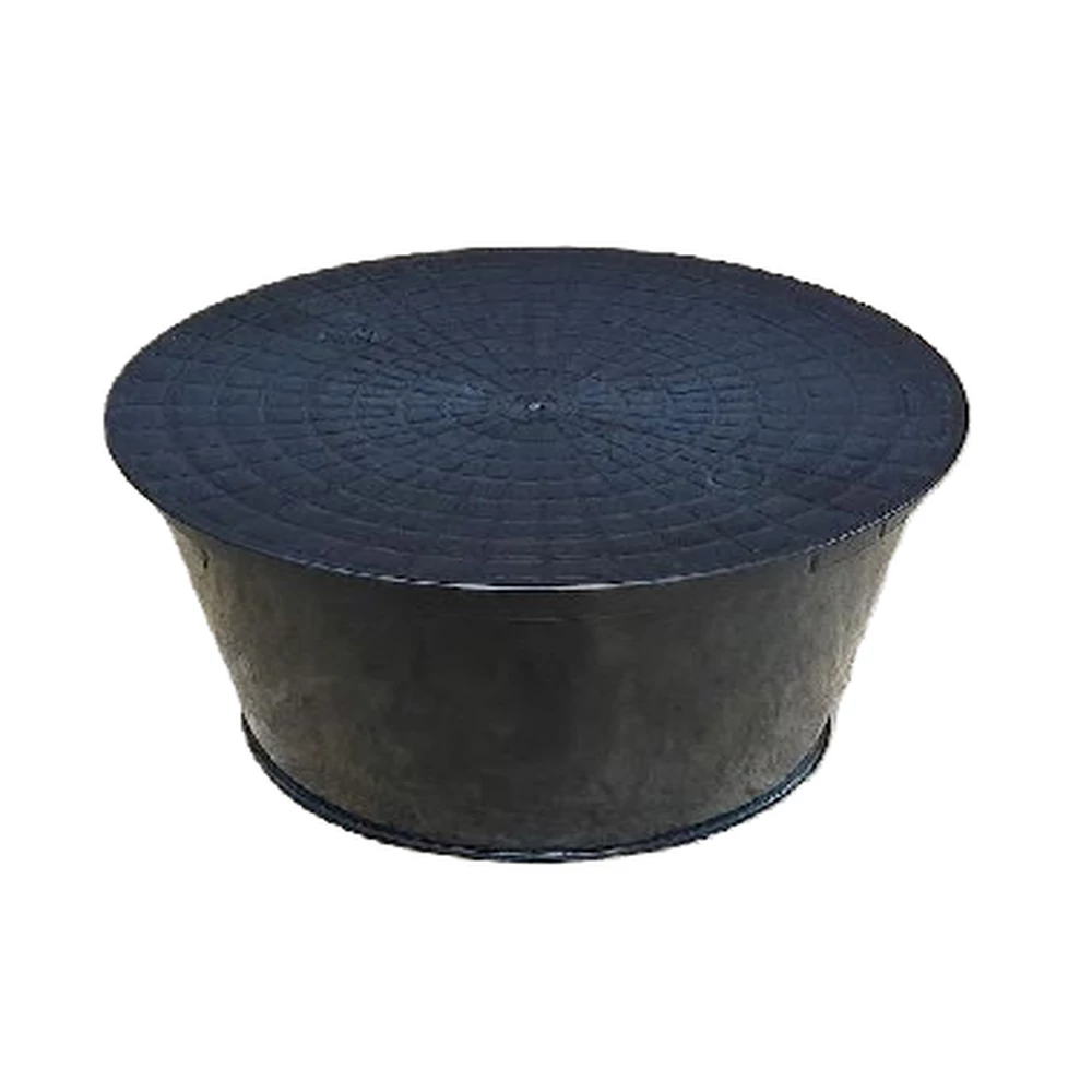 Csapszekrény akna CSAH-1, DN400-25 cm magas, lépésálló tetővel;